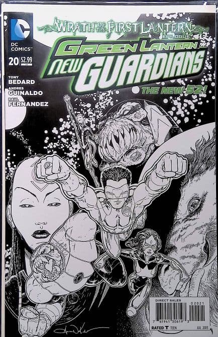 GREEN LANTERN NEW GUARDIANS | 1: 25 Aaron Kuder