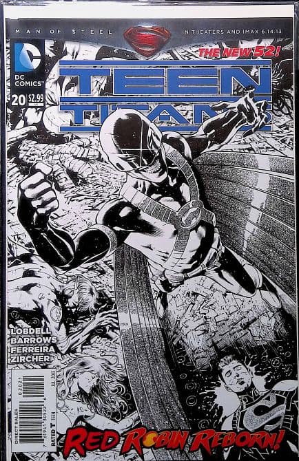 Cover Art for TEEN TITANS ( 2011-2014 ) | 1: 25 Eddy Barrows & Eber Ferreira