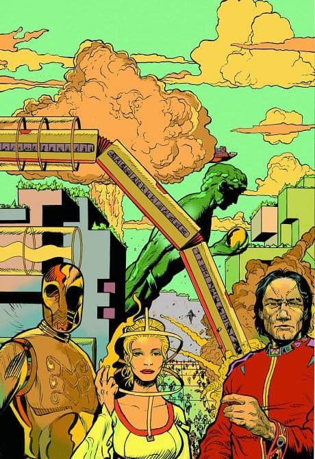 Cover Art for HARLAN ELLISONS 7 AGAINST CHAOS HC