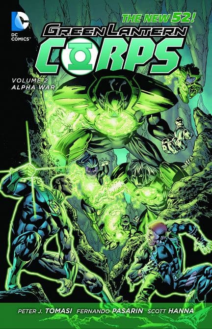 Cover Art for GREEN LANTERN CORPS HC VOL 02 ALPHA WAR
