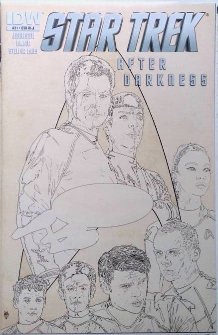 Cover Art for STAR TREK ONGOING | 1: 10 Tim Bradstreet