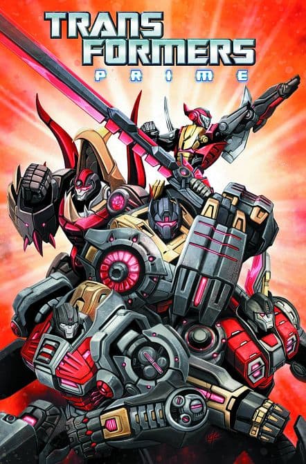 Cover Art for TRANSFORMERS PRIME RAGE O/T DINOBOTS TP