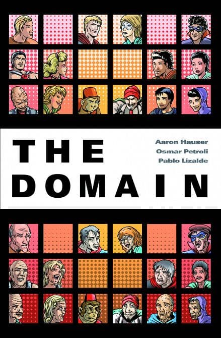 Cover Art for THE DOMAIN GN