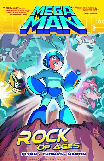 Cover Art for MEGA MAN TP VOL 05 ROCK OF AGES