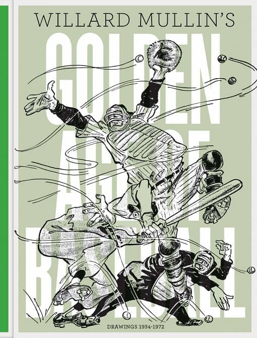 Cover Art for MULLINS GOLDEN AGE BASEBALL DRAWINGS HC 1934-1972