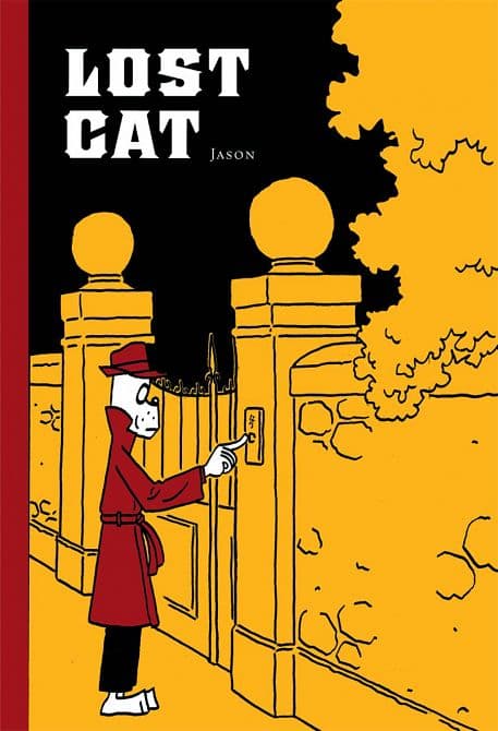Cover Art for JASON LOST CAT HC