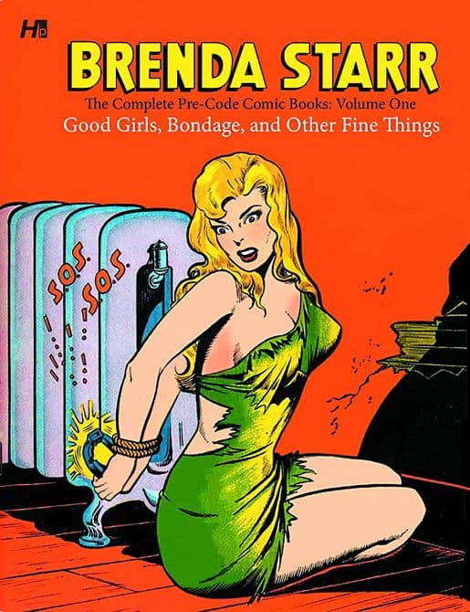 Cover Art for BRENDA STARR COMP PRE CODE COMICS HC VOL 01