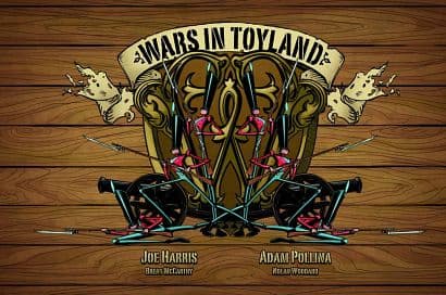 Cover Art for WARS IN TOYLAND HC