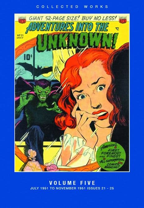 Cover Art for ACG COLL WORKS ADV INTO UNKNOWN HC VOL 05