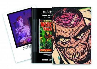 Cover Art for HARVEY HORRORS WITCHES TALES SLIPCASE ED VOL 04