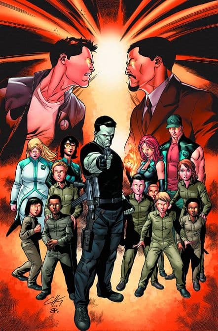 Cover Art for HARBINGER WARS