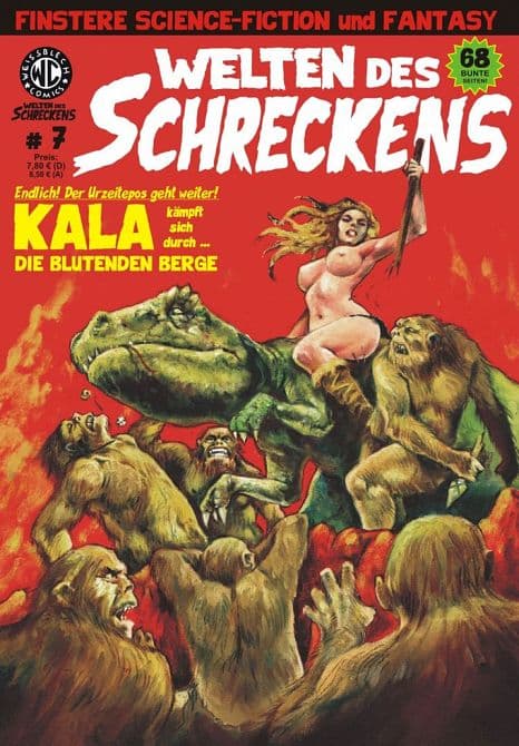 Cover Art for WELTEN DES SCHRECKENS