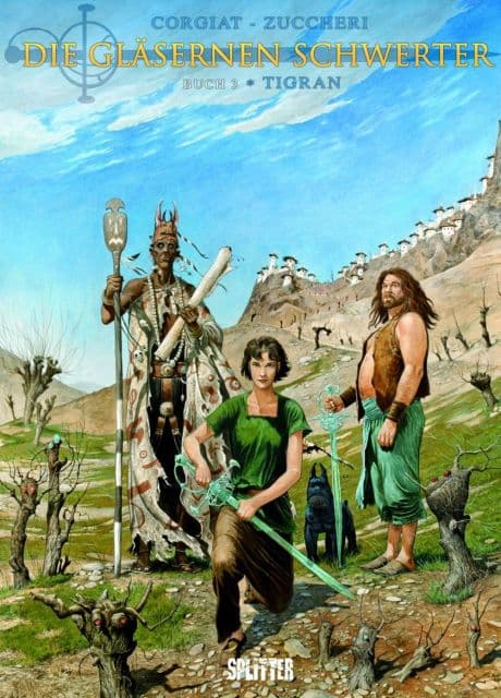 Cover Art for DIE GLÄSERNEN SCHWERTER