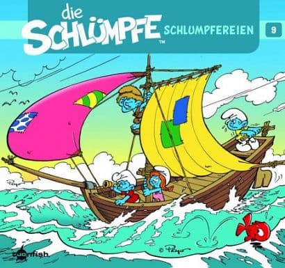 Cover Art for DIE SCHLÜMPFE-SCHLUMPFEREIEN-KURZGESCHICHTEN UND CARTOON-STRIPS