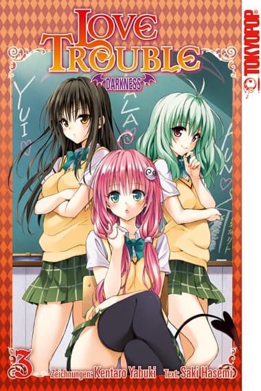 Cover Art for LOVE TROUBLE DARKNESS