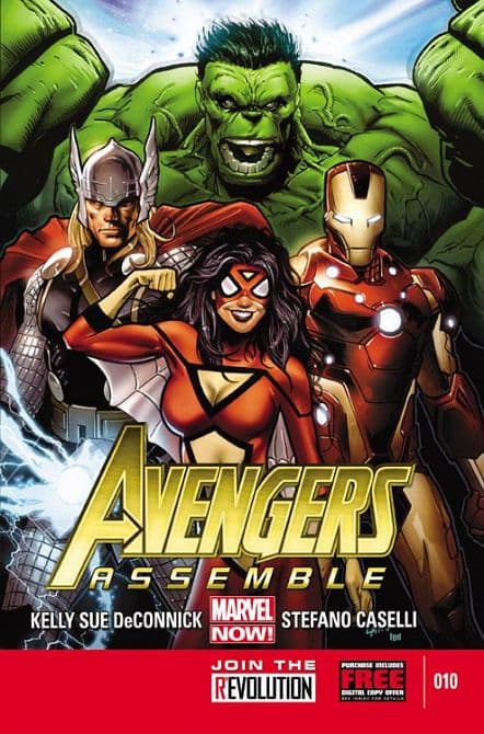 Cover Art for AVENGERS-DIE RÄCHER