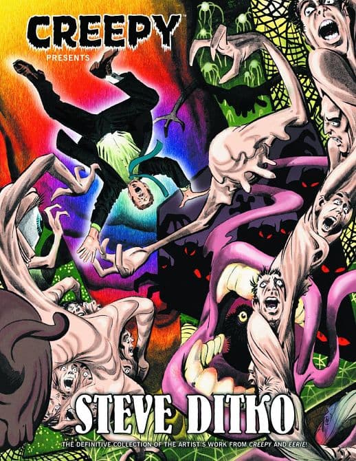 Cover Art for CREEPY PRESENTS STEVE DITKO HC