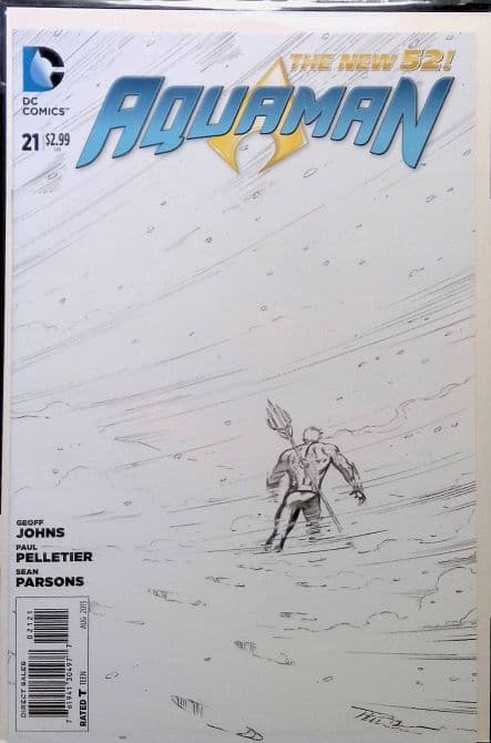 Cover Art for AQUAMAN ( 2011-2016 ) | 1: 25 Paul Pelletier & Sean Parsons