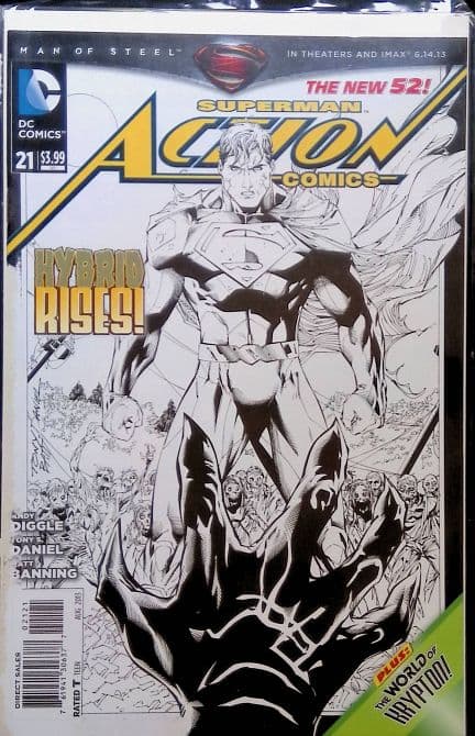 Cover Art for ACTION COMICS ( 2011-2016 ) | 1: 25 Tony S. Daniel
