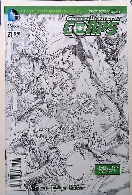 Cover Art for GREEN LANTERN CORPS | 1: 25 Rags Morales