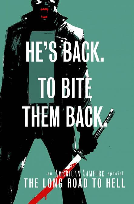 Cover Art for AMERICAN VAMPIRE THE LONG ROAD TO HELL