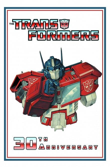 Cover Art for TRANSFORMERS 30TH ANNIVERSARY COLLECTION HC