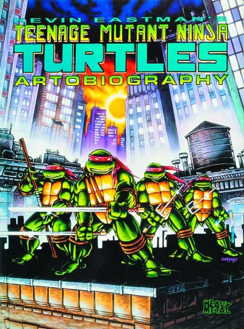 Cover Art for TMNT ARTOBIOGRAPHY HC