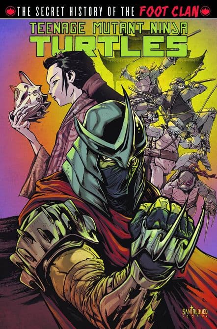 Cover Art for TMNT SECRET HISTORY OF THE FOOT CLAN TP