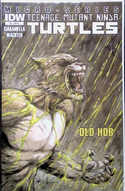Cover Art for TMNT VILLAIN MICROSERIES | 1: 10 Dave Wachter