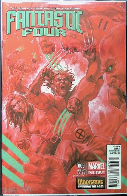Cover Art for FANTASTIC FOUR ( 2012-2013 ) | 1: 20 David Yardin