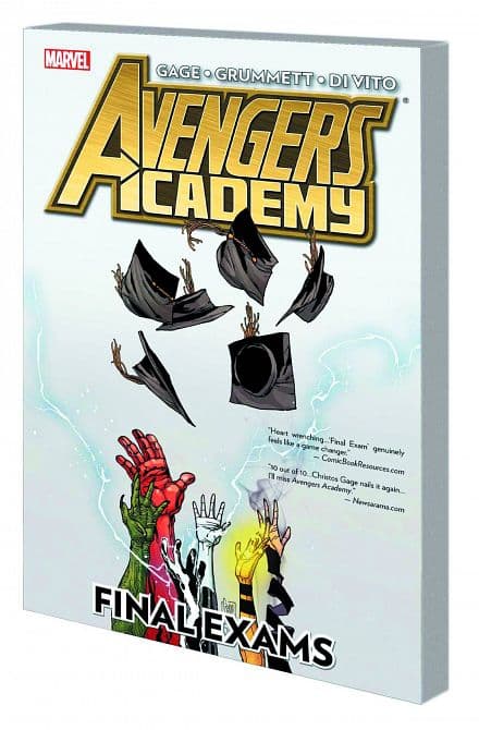 Cover Art for AVENGERS ACADEMY TP FINAL EXAMS