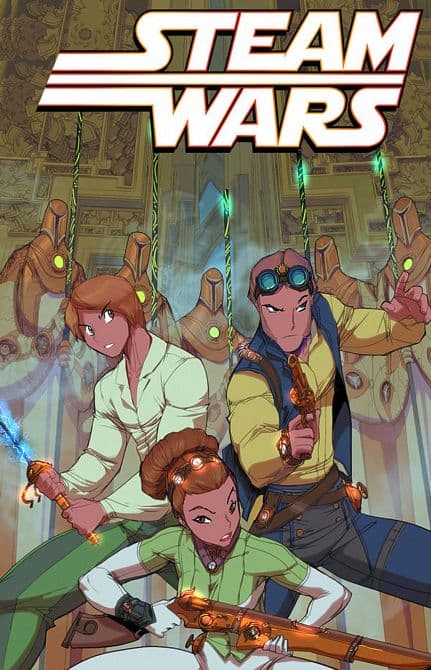 Cover Art for STEAM WARS