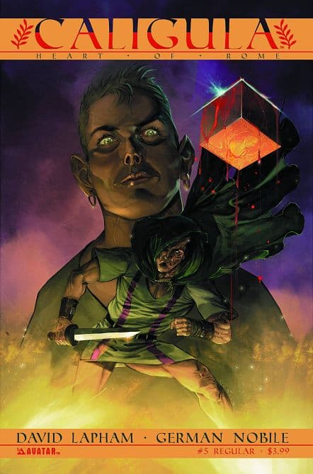 Cover Art for CALIGULA HEART OF ROME