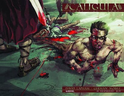 Cover Art for CALIGULA HEART OF ROME