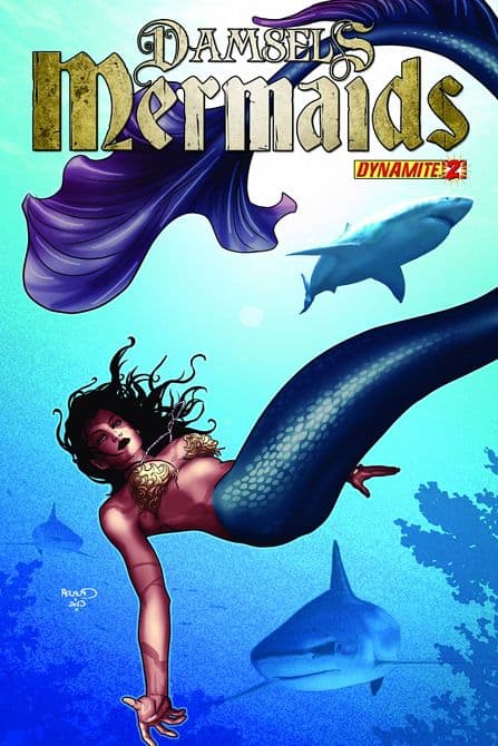 Cover Art for DAMSELS MERMAIDS