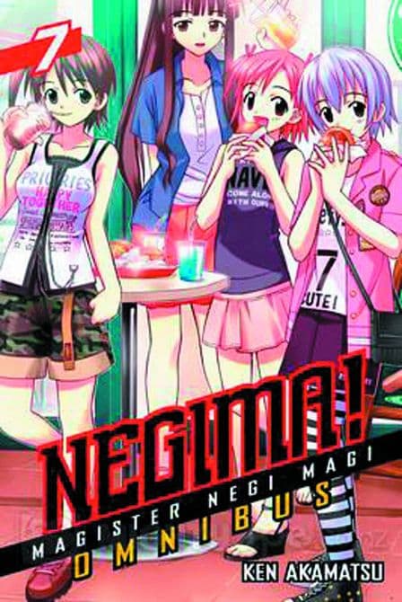 Cover Art for NEGIMA OMNIBUS GN VOL 07