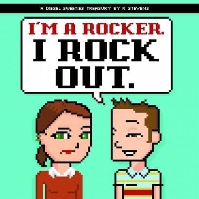 DIESEL SWEETIES GN VOL 01 IM A ROCKER I ROCK OUT