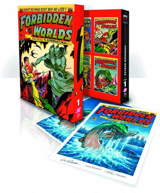 Cover Art for ACG COLL WORKS FORBIDDEN WORLDS SLIPCASE ED VOL 01