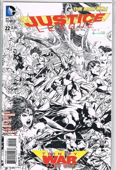 Cover Art for JUSTICE LEAGUE ( 2011-2016 )