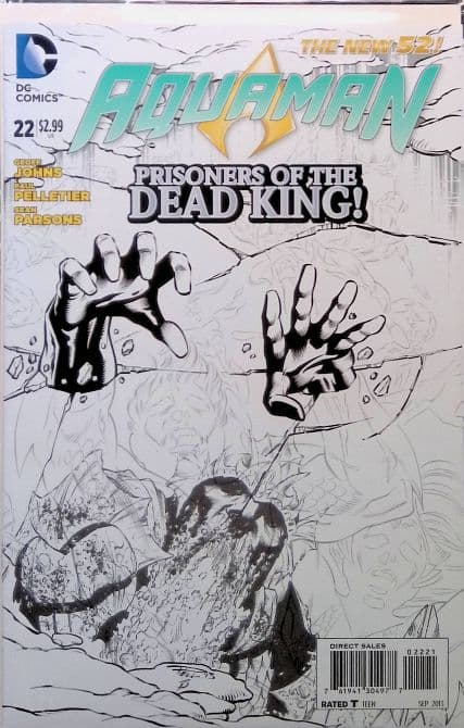 Cover Art for AQUAMAN ( 2011-2016 ) | 1: 25 Paul Pelletier & Sean Parsons