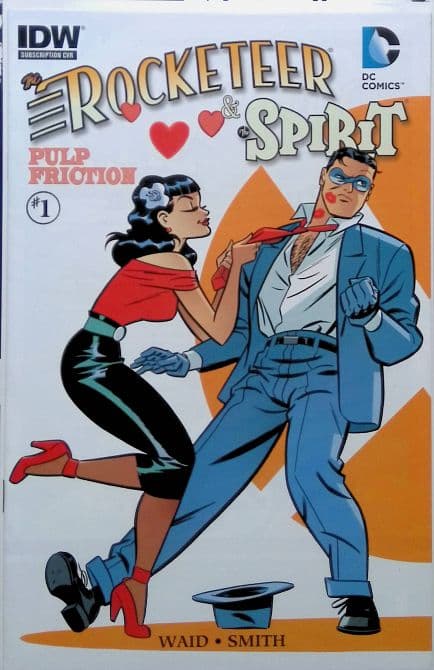 Cover Art for ROCKETEER SPIRIT PULP FRICTION