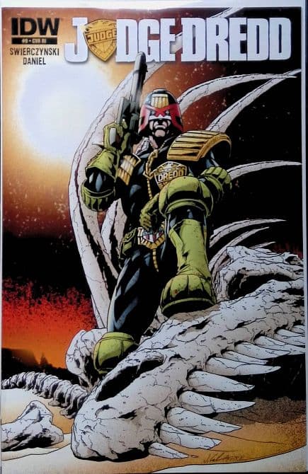 Cover Art for JUDGE DREDD | 1: 10 Inaki Miranda