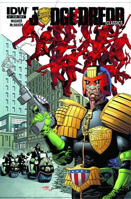 Cover Art for JUDGE DREDD CLASSICS