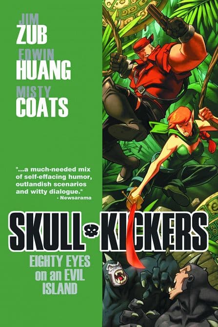 Cover Art for SKULLKICKERS TP VOL 04 EIGHTY EYES ON AN EVIL ISLAND