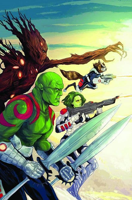 GUARDIANS OF GALAXY TOMORROWS AVENGERS