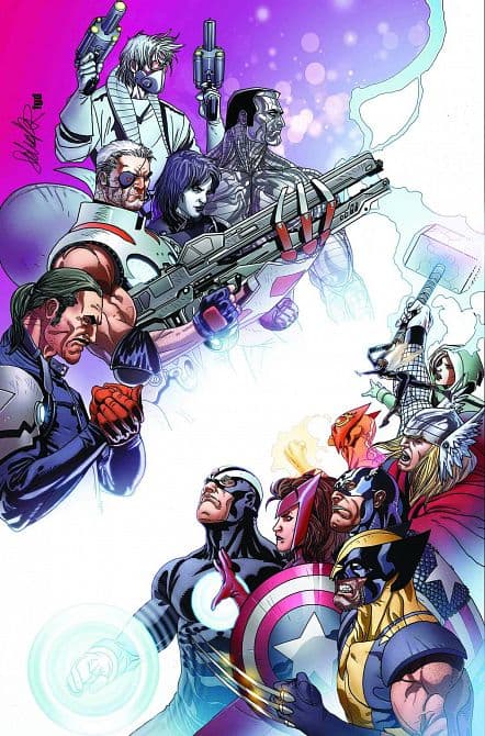 Cover Art for CABLE AND X-FORCE