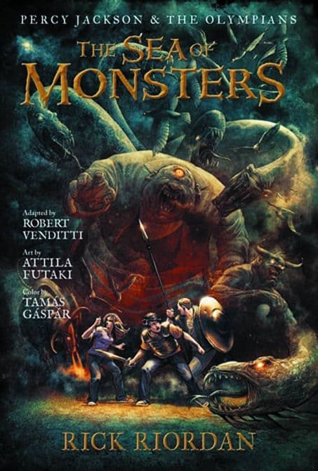 PERCY JACKSON & OLYMPIANS HC VOL 02 SEA OF MONSTERS