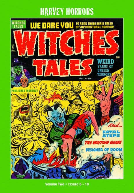Cover Art for HARVEY HORRORS WITCHES TALES SOFTIE TP VOL 02