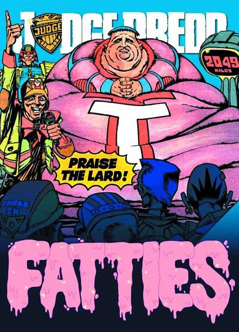 Cover Art for JUDGE DREDD FATTIES GN