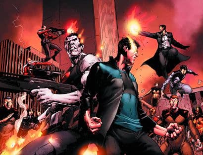 Cover Art for HARBINGER WARS